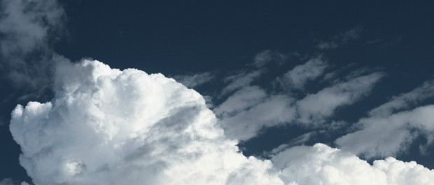 grey clouds